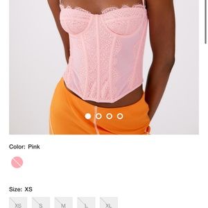 Out from under modern UO corset